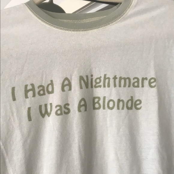 cafe press Tops - Funny ringer shirt size Juniors L green ringer tee